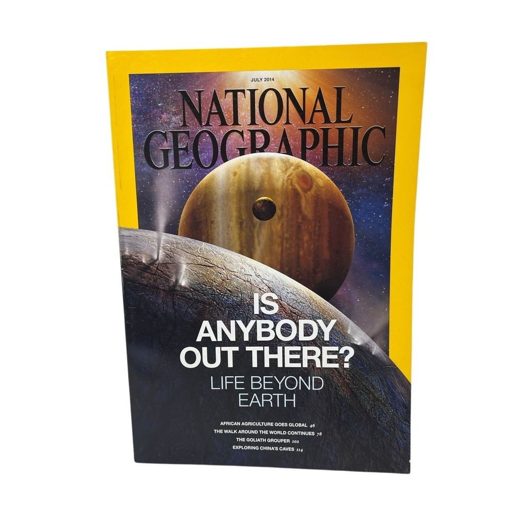 National Geographic Magazine July 2014, Life Beyond‎ Earth, China's Caves